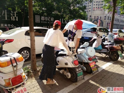 潜江重拳整治摩托车、电动车、自行车随停乱象