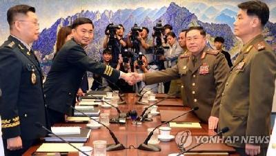 韩朝将军级军事会谈 讨论履行《板门店宣言》