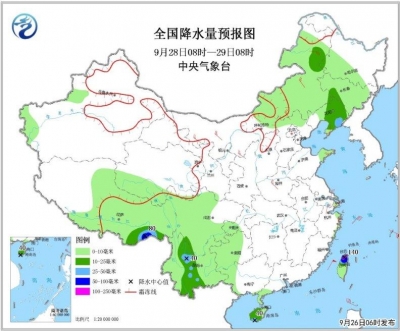 西南、广西等地局地有强降雨 冷空气影响北方地区