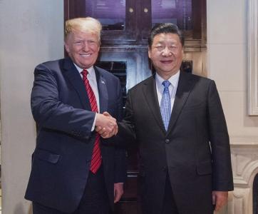 习近平同特朗普开始举行中美元首会晤