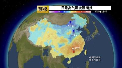 初三起中东部气温骤降 长江以北雨雪增多 