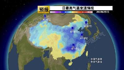 中东部雨雪范围扩大 华北到江南降温剧烈