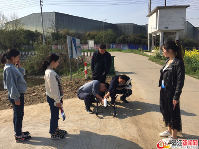 潜江经济开发区·竹根滩镇利用无人机监测助力