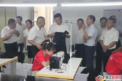 潜江开展项目建设拉练活动