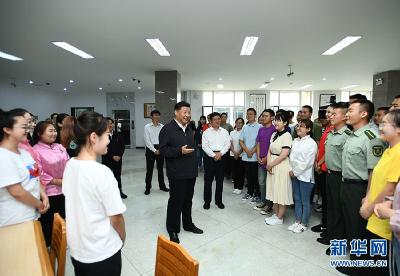 在内蒙古，习近平讲了一堂