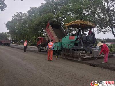 市交投恒畅公司抓紧推进“四好农村路”示范路建设