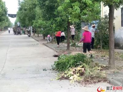 广华寺办事处全力推进农村人居环境整治