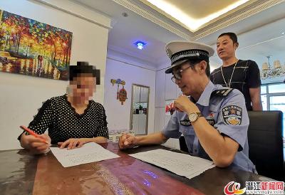 逆行、闯红灯 交警来“敲门”