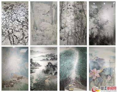 庆祝新中国成立70周年湖北省美术作品展在潜开展