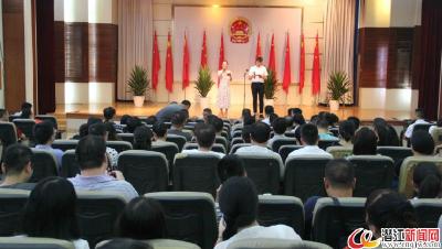市住建系统举办“喜迎新中国70周年”征文演讲活动