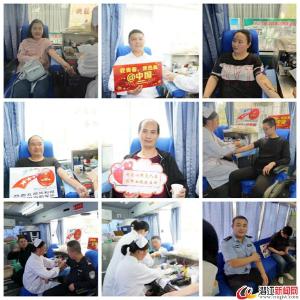 高场办事处组织开展义务献血活动