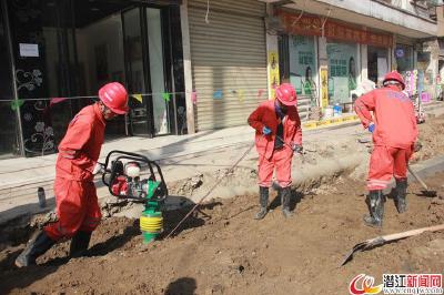 熊口镇全力推进城镇功能提升项目建设