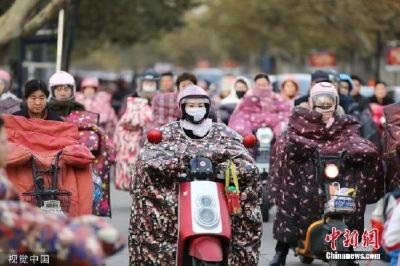 较强冷空气将影响中国北方地区 华北黄淮等地有霾