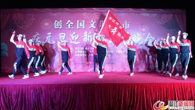 园林办事处7社区联合举办庆元旦晚会