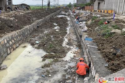 浩口城镇改造工程紧锣密鼓进行