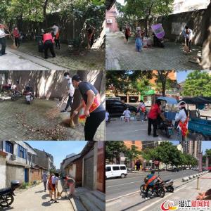 泰丰办事处组织入党积极分子开展志愿服务活动