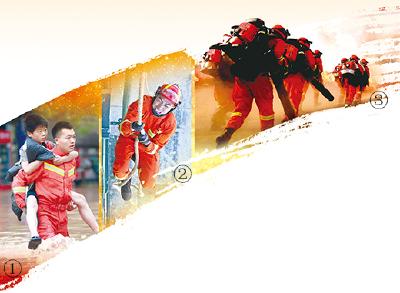 年轻的消防指战员们：赴汤蹈火 淬炼青春