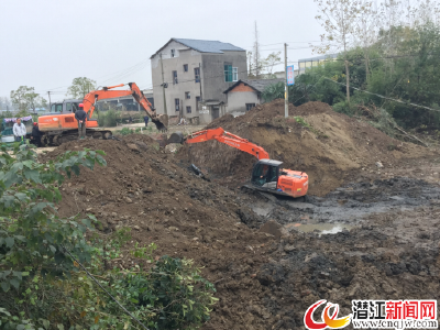 张金镇：水利工程建设忙