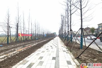 潜阳路东延景观提升建设工程预计春节前完工