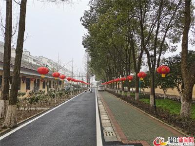 周矶管理区:张灯结彩过新年 浓浓年味迎新春