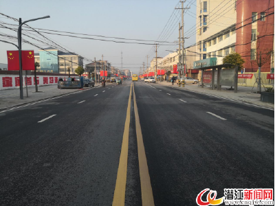 潜江经济开发区：路面改造升级 旧貌换新颜