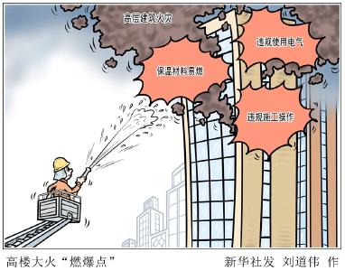 石家庄百米大厦连烧5个多小时，高层建筑还隐藏哪些“燃爆点”？