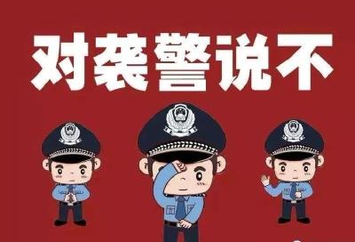 潜江市公安局侦办一起袭警案件