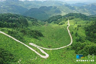 【“飞阅”中国】重庆苗乡：石漠化治理治出好风景