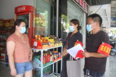 白鹭湖管理区：党员下沉社区 助力疫情防控