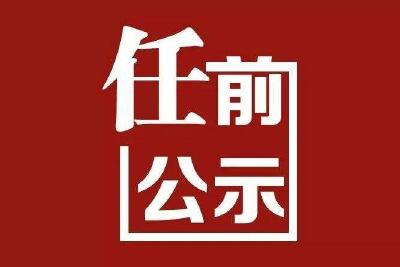 中共潜江市委组织部干部任前公示公告