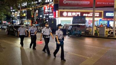 市公安局多警联动当好群众“守夜人”