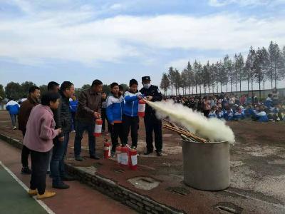竹根滩：“119”消防宣传进校园