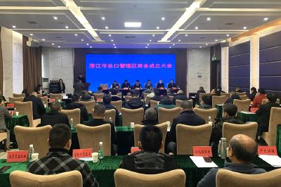 总口管理区商会成立