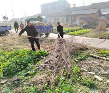 白鹭湖管理区开展人居环境集中整治