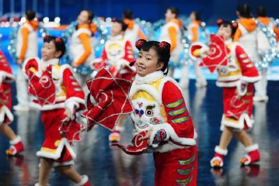 北京冬奥会开幕式进行最后一次彩排 