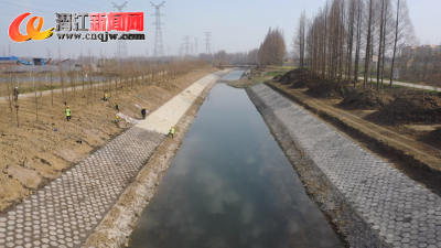 岸绿水美 兴隆河河道改造正加速推进