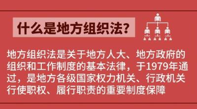 聚焦地方组织法修正草案四大看点