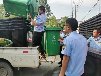 泽口街道开展“五一”节前街道环境秩序整治