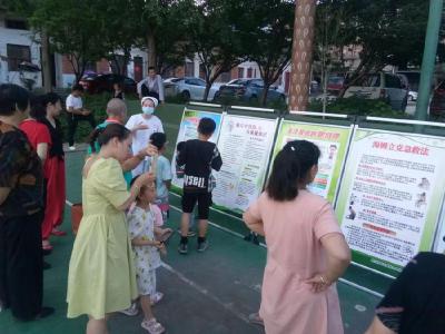 龙湾镇开展科普知识宣传周活动