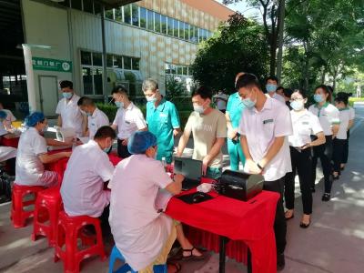 总口管理区：免费体检进企业 便捷服务送健康