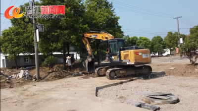 杨市街道郧阳村美丽乡村建设正酣