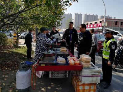 园林街道开展市容市貌专项集中整治行动