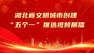 湖北省文明城市创建“五个一”推选宣传活动