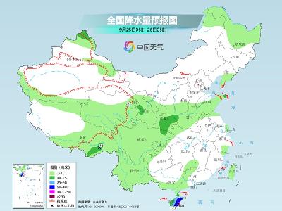 未来三天华西等地秋雨频繁 气温呈现“北凉南热”