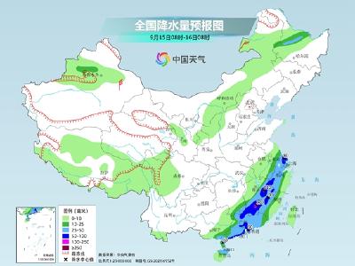 今日南方强降雨继续“营业” 未来三天黄淮至江南等地气温回升