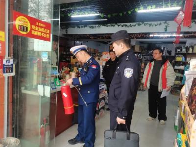 广华寺街道开展节前安全生产检查
