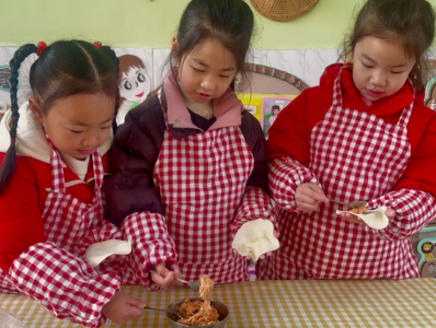 包饺迎新年！江汉油田向阳幼儿园年味拉满