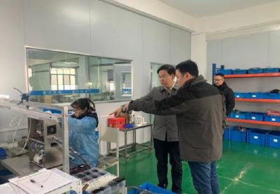 周矶管理区：走访企业解难题 护航复工促发展