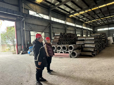 泽口街道开展工贸企业安全生产专项检查