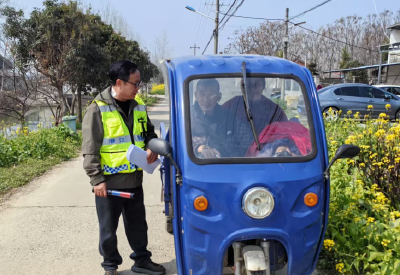 浩口镇持续开展道路交通安全宣传
